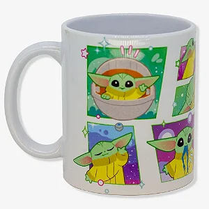 CANECA POP 350ML NEW GIFT BABY YODA TOO CUTE  Ean :7908623035122