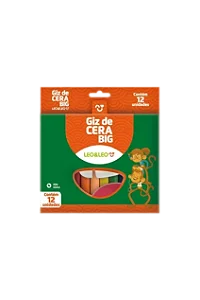 GIZ DE CERA 12 CORES GROSSO