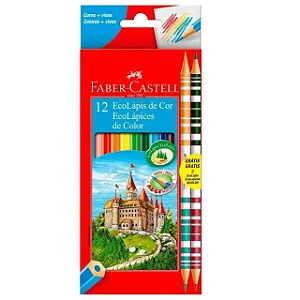 LAPIS COR FABER-CASTELL10+2LAPIS BICOLOR