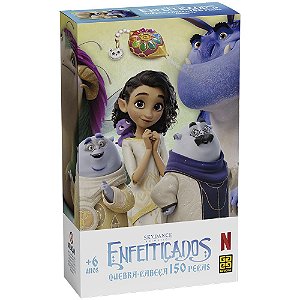 Quebra-cabeca 150 pecas Enfeiticados