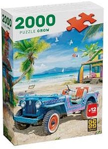 Quebra-cabeca 2000 pecas Casa na Praia