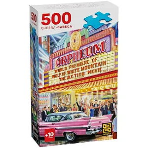 Quebra-Cabeca 500 pecas Cinema Anos 60