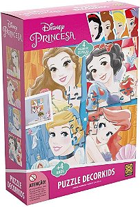 Quebra-cabeca Decorkids Princesa Disney
