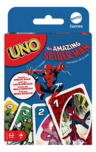 JOGO DE CARTAS UNO SPIDERMAN  - MATTEL