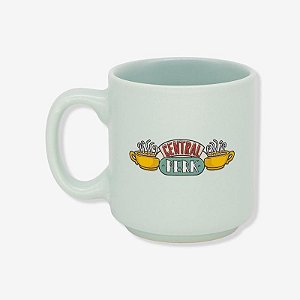 CANECA MINI TINA 100ML CENTRAL PERK LOGO FRIENDS  Ean :7908623040188