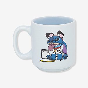 CANECA MINI TINA 100ML STITCH DALMATAS  Ean :7908623040034