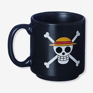 CANECA MINI TINA 100ML LUFFY SKULL  Ean :7908011774916