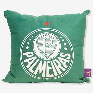 ALMOFADA FIBRA VELUDO 40X40CM PALMEIRAS  Ean :7908623042427