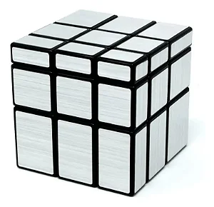 CUBO MÁGICO CUBER PRO BLOCKS PRATEADO