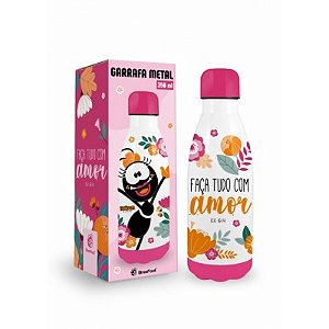GARRAFA TERMICA METAL NEO 350ML FE1 - SMILINGUIDO FACA TUDO COM AMOR