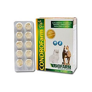 Condrofarm Pet C/ 100 Comprimidos