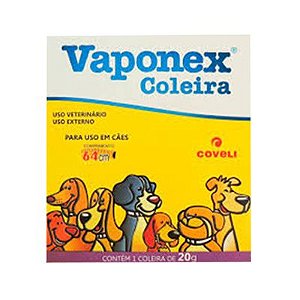 Coleira Vaponex Antipulgas P/ Cães 64 Cm