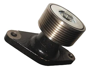 Suporte Rolamento Correia Polia Estriada Ford Vw Cargo Isc