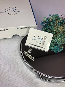 Brinco Ear Cuff Correntaria Tarraxa