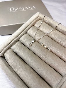 Conjunto Colar e Brincos Pérola Infantil
