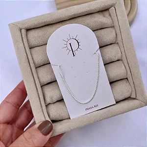 Pulseira de Prata Bolinhas Catena Prata 925