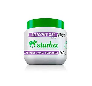 Silicone Polidor Gel 240g Plasticos Vinil Borracha Starlux