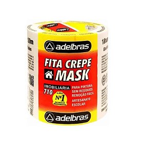 Kit 6 Fita Crepe Adelbras/Mask 18X50M 710