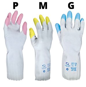 Luvas Antialérgica com Grip Antideslizante e Pontas dos Dedos Reforçadas Silk Touch Super Safety