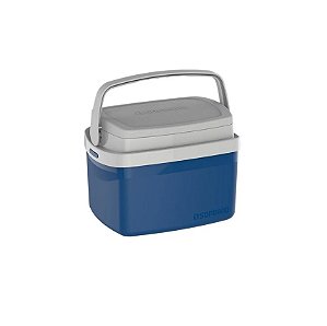 Caixa Termica Cooler Bebidas 5L Azul Com Alça Pequena Soprano Tropical