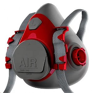 Respirador semifacial AIR Série S900 - Máscara Semi Facial AIR S900 Em Elastômero