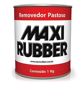 Removedor De Tinta Pastoso 1 Kg Maxi Rubber
