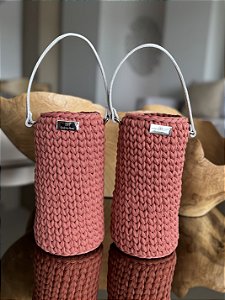 Bag alça e fundo de couro