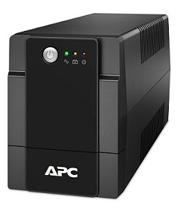 Nobreak APC Back UPS 0,6kva 600va/360w bivolt 115v/220v AVR - 4x tomadas NBr - BVX600BI-BR