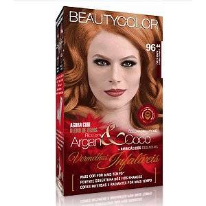 Tintura BeautyColor Kit Vermelhos Infalíveis - 96.44 Ruivo Claro Indecifrável