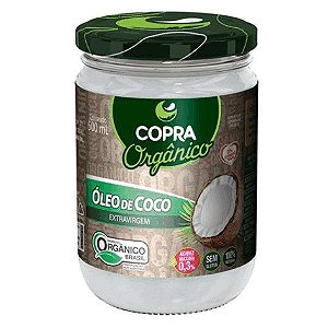Óleo de Coco Orgânico EXTRA VIRGEM 500ml Copra