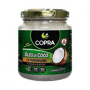 Oleo de Coco  Extra Virgem 200ml Copra