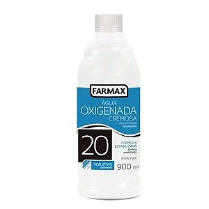 Agua Oxigenada Farmax 900ml Volume 20