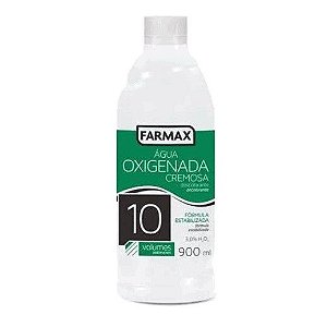 Agua Oxigenada Farmax 900ml Volume 10