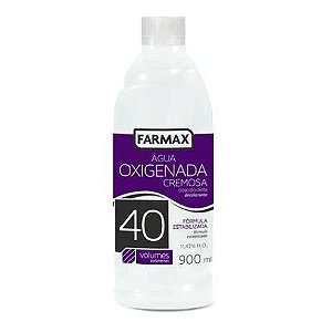Agua Oxigenada Farmax 900ml Volume 40