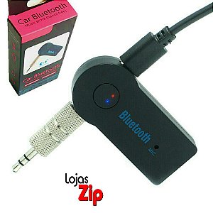 Receptor e Transmissor De Áudio Bluetooth / Carro Adaptador Wireless - R$:20,00