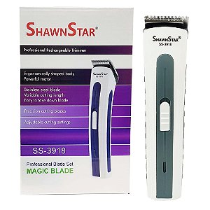 Máquina de Corte & Aparador de Barba e Depilação Recarregável - R$:29,50