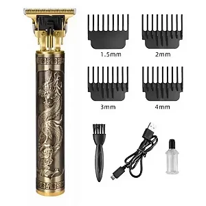 Máquina para corte e barbear desenho profissional sem fio - R$:39,90