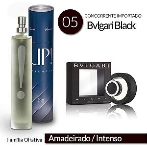 UP! 05 - BULGARI BLACK - Perfume Masculino
