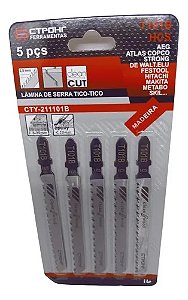 Lamina De Serra Tico Tico Madeira Mdf Clean Cut T101b Hcs