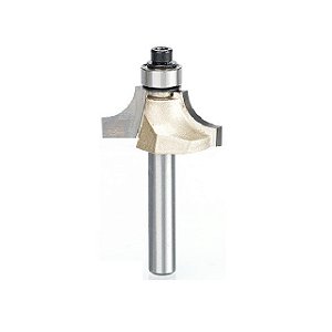 Fresa Quebra Canto / Arredonda Canto C/ Rolamento 6mm X 5/8