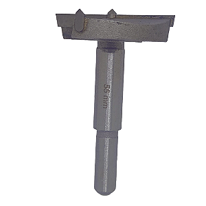 Broca Fresa Forstner Furo 55mm Para Madeira Com Ponta Guia