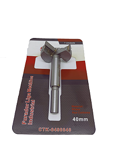 Broca Forstner 40mm P/ Dobradiça De Armário Liga Industrial