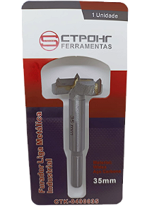 Broca Forstner 35mm Widea Liga Industrial Dobradiça Armario