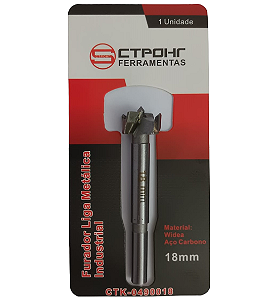 Broca Forstner 18mm Para Dobradiça De Armário Liga Industrial