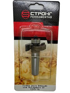 Fresa T Serrinha Debrum Com Rolamento 12mm X 5/16 ( 8mm)