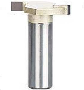 Fresa T Serrinha Debrum  haste 12mm X 1/8 ( Perfil T)