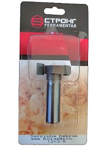 Fresa T Serrinha Debrum 12mm X 3/8 ( 9.5mm)