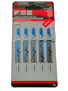 Lamina De Serra Tico Tico T118g Chapa Fina Metal E Alumínio