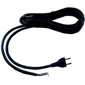 F000.609.272 – Cabo Elétrico c/ Plug Furadeiras Bosch 10A 2,00mt