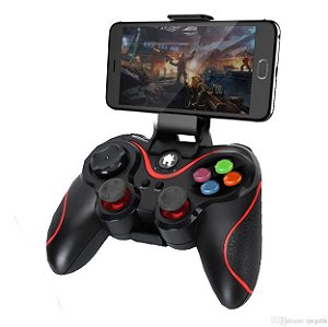 Controle Joystick Sem Fio V8 Wireless bluetooth Android Game Jogo Celular